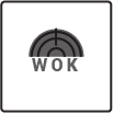 Wok-конфорка с тройным пламенем 